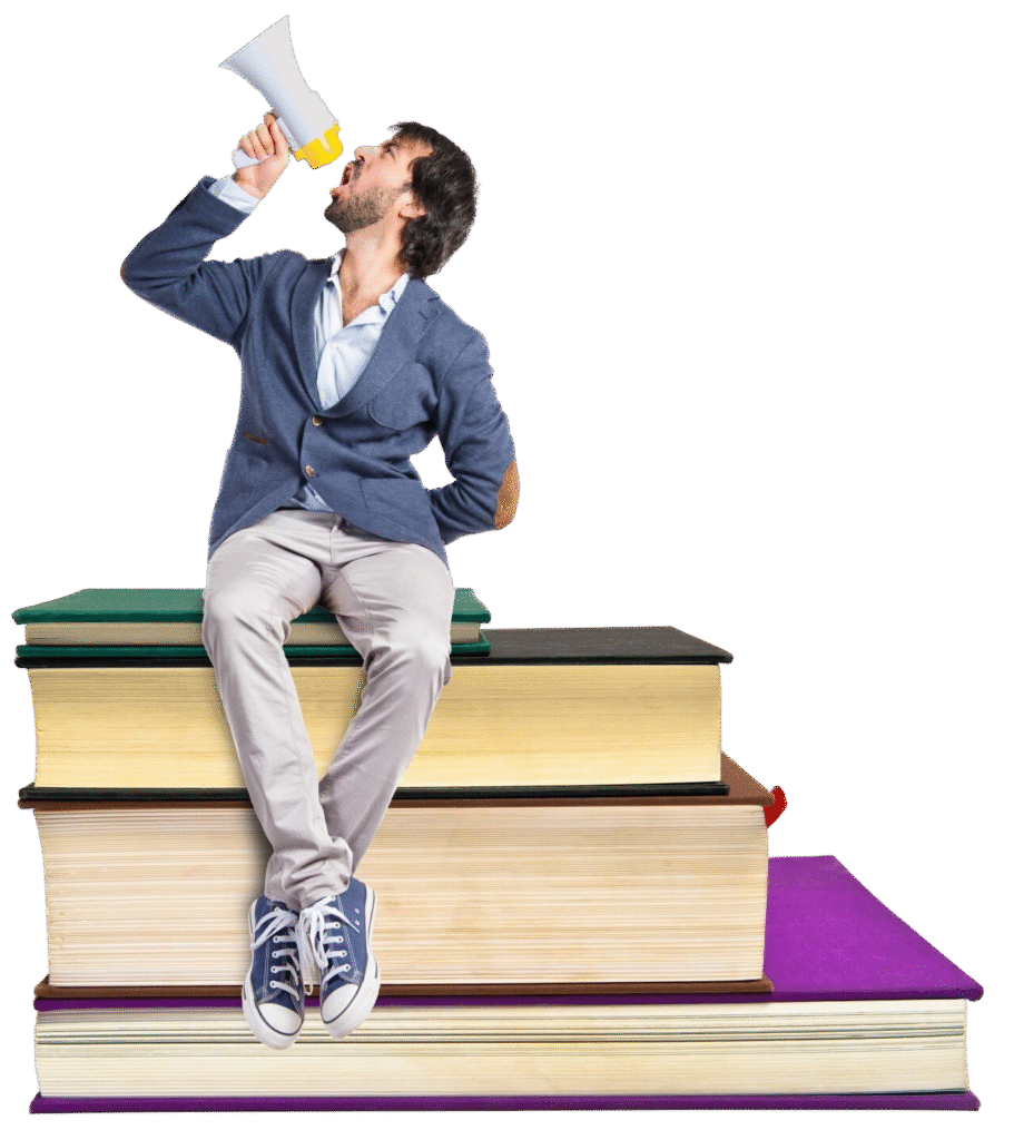 youreka.co.in-man-shouting-book